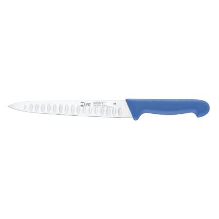 PROFESSIONALLINE I - Granton carving knife blue handle 255mm