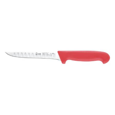 PROFESSIONALLINE I - Granton boning knife red handle 150mm