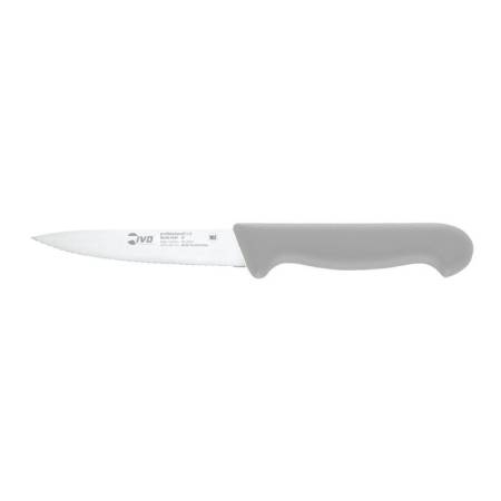 PROFESSIONALLINE I - Serrated paring knife white handle 100mm
